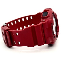 Casio G-Shock GA-100B Analog Digital Resin Strap Mens Red Watch 200m WR