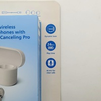 Philips 3000 Series TAT3509WT Wireless ANC Headphones 24H Bluetooth White