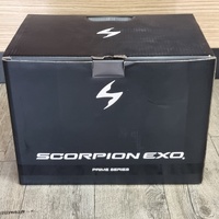 Scorpion EXO-R1 Evo Onyx Air Solid Black Motorbike Helmet Size 2XL