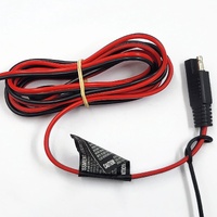 Harley-Davidson 1A Battery Charger with Jumper Leads Motorcycle Battery Charger