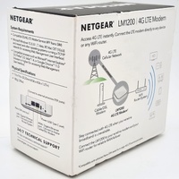 NETGEAR LM1200 4G LTE Modem LM1200‑100AUS Gigabit Ethernet WAN Port