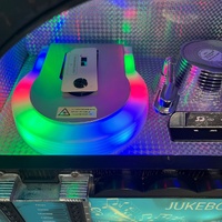 Signify EA0403/46486 Retro Jukebox Bluetooth CD USB FM LED Party Speaker