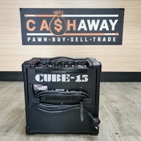 Roland CUBE-15 18W Guitar Practice Amp Clean Channel 4 Effects