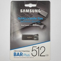 Samsung BAR Plus 512GB USB 3.2 Gen 1 Flash Drive MUF-512BE4/APC Metal USB Memory Stick