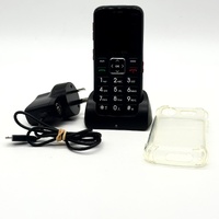 Simply Big B1000 4G SOS Senior Flip Mobile Phone Black Big Buttons Easy to Use