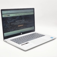 HP Chromebook 14a-nf0007TU 14 Inch Laptop Silver 4GB RAM 64GB Chrome OS