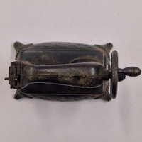 Antique Metal Sewing Machine Pencil Sharpener Vintage Desk Collectible Decor