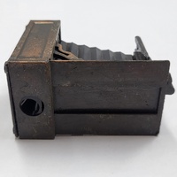 Antique Metal Pencil Sharpener Bellows Camera Vintage Style Desktop Collectible