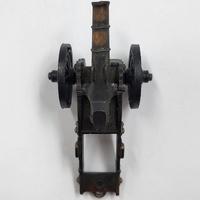 Antique Metal Pencil Sharpener Cannon Design Vintage Collectible Desktop Decor