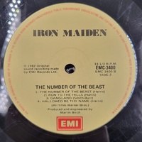The Number of the Beast – 1982 Australian Pressing Vinyl LP by Iron Maiden | Original Heavy Metal Record | Collectible Classic