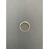 Ladies 10ct Rose Gold Diamond Ring