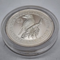 Perth Mint Australian Kookaburra Privy Marked 2oz Silver Coin Set 1994-1995