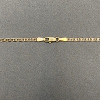 Unisex 9ct Yellow Gold Anchor Link Necklace