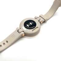 Garmin Lily Sport Edition Smartwatch in Rose Gold with Light Sand Silicone Band