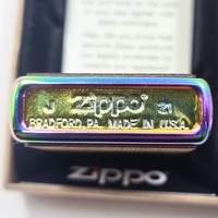 Zippo Woodchuck USA Leaf Design Windproof Lighter Collectible Pocket Lighter