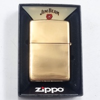 Zippo Jim Beam Windproof Pocket Lighter Refillable Metal Collectible Lighter