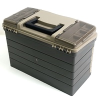 Plano 4 Drawer Tackle Box Top Compartment Lockable Tool Organizer