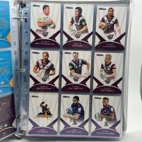2016 NRL Traders Collectable Trading Cards Complete Full Master Set Binder Case