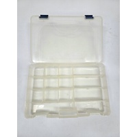 Plano 1363 Fishing Tackle Box Blue and Grey 4 Slide Out Utility Trays