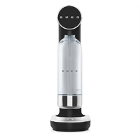 Smeg SKC01BLMAU Soda Maker Matte Black Sparkling Water Maker