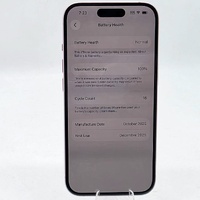 Apple iPhone 15 128GB Pink MTP13ZP/A Unlocked 6.1 Inch Display Smartphone