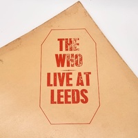 Polydor LP Record The Who Live At Leeds