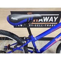 Repco Blade 60cm Mountain Bike 18 Speed Metallic Blue Front Rear Brakes