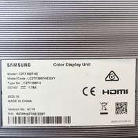 Samsung C27F390FHE 27" Full HD Curved LED Monitor HDMI VGA w/ Power Cable