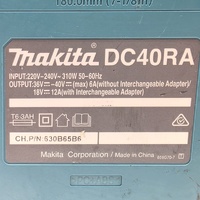 Makita DC40RA 40V Max XGT Single Port Rapid Charger