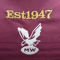 2017 Manly Warringah Sea Eagles NRL Media Polo Shirt ISC Maroon Size M Gym Sport
