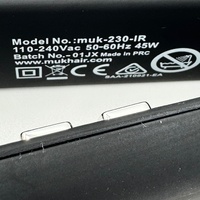 MUK Style Stick 230IR Infrared Hair Straightener Professional Series
