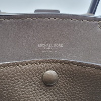 Michael Kors Collection Bancroft Leather Tote Crossbody Bag