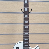 Jim Beam 6 String Single Cutaway Electric Guitar Cream White