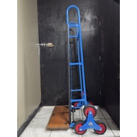 Climbrite CLTR200 6 Wheel Stair Climbing Trolley Blue 200kg