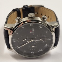 Tommy Hilfiger TH329 Kane Men's Watch Black Leather