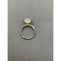Ladies 18ct Yellow Gold Lab Grown Diamond Ring