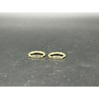 Ladies 9ct Yellow Gold Hoop Earrings