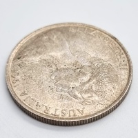 1966 Australia Round 50 Cent Coin Royal Australian Mint 80% Silver