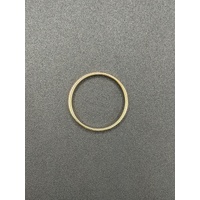 Unisex 10ct Yellow Gold Plain Wedding Band Ring
