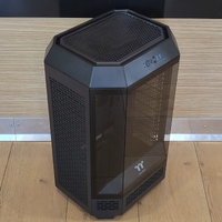 Thermaltake The Tower 300 Micro-ATX Mid Tower PC Case Black w/ 4 Cooling Fans