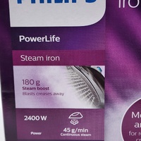Philips GC2999/84 2400W PowerLife Steam Iron Drip-Stop Technology Black