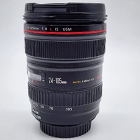 Canon EF 24-105mm f/4L IS USM Lens Red Ring L-Series Zoom 77mm Filter