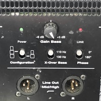 HK Audio Linear Sub 1200A Active Subwoofer Black 1200W 240V