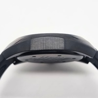 Nixon The Mullet 38mm All Black Quartz Watch Stainless Steel Silicone 10ATM