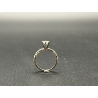 Ladies 18ct White Gold Diamond Engagement Ring