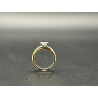 Ladies 18ct Yellow Gold Diamond Engagement Ring