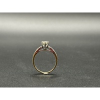 Ladies 9ct Rose Gold Diamond Ring