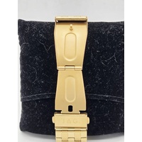JAG J2438A Mens Gold Tone Black Dial Stainless Steel Quartz Watch
