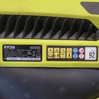 Ryobi RLM13E33S 1300W Corded Electric Lawn Mower 33cm Cut Grass Catcher 