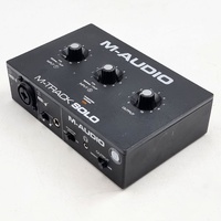 M-Audio M-Track Solo 2-Channel USB Audio Interface w/ USB Cable Phantom Power